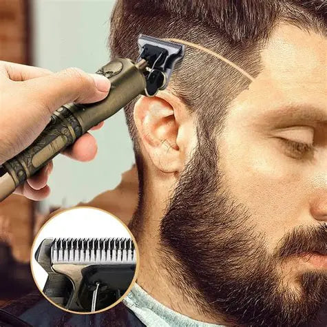 Cortapelo con sérum para el cuidado de la barba de regalo