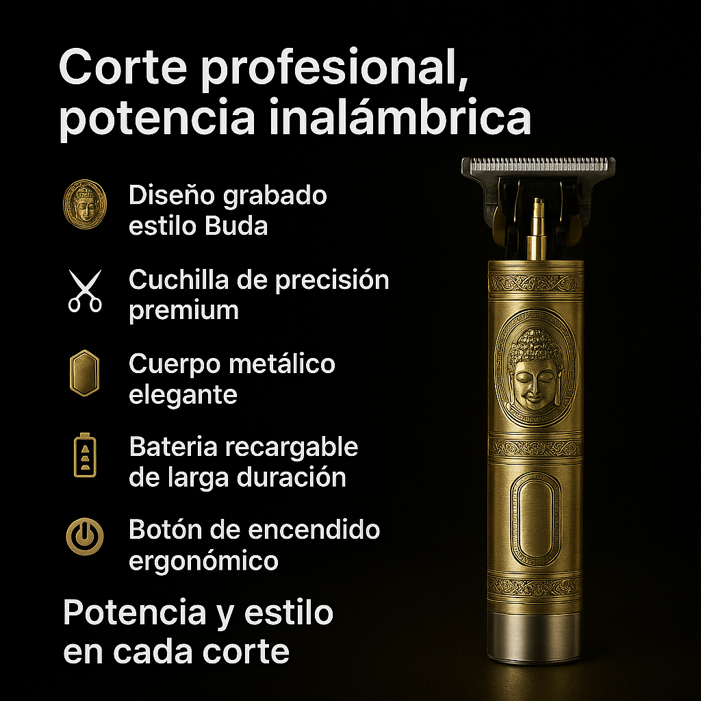 Cortapelo con sérum para el cuidado de la barba de regalo